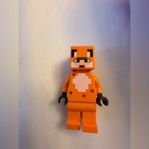 LEGO Fox Skin Character Minifigure Minecraft Lodge